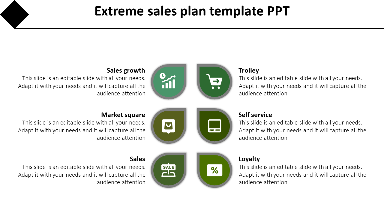 sales plan template ppt-Extreme sales plan template PPT